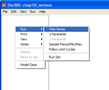 Run TimeSeries